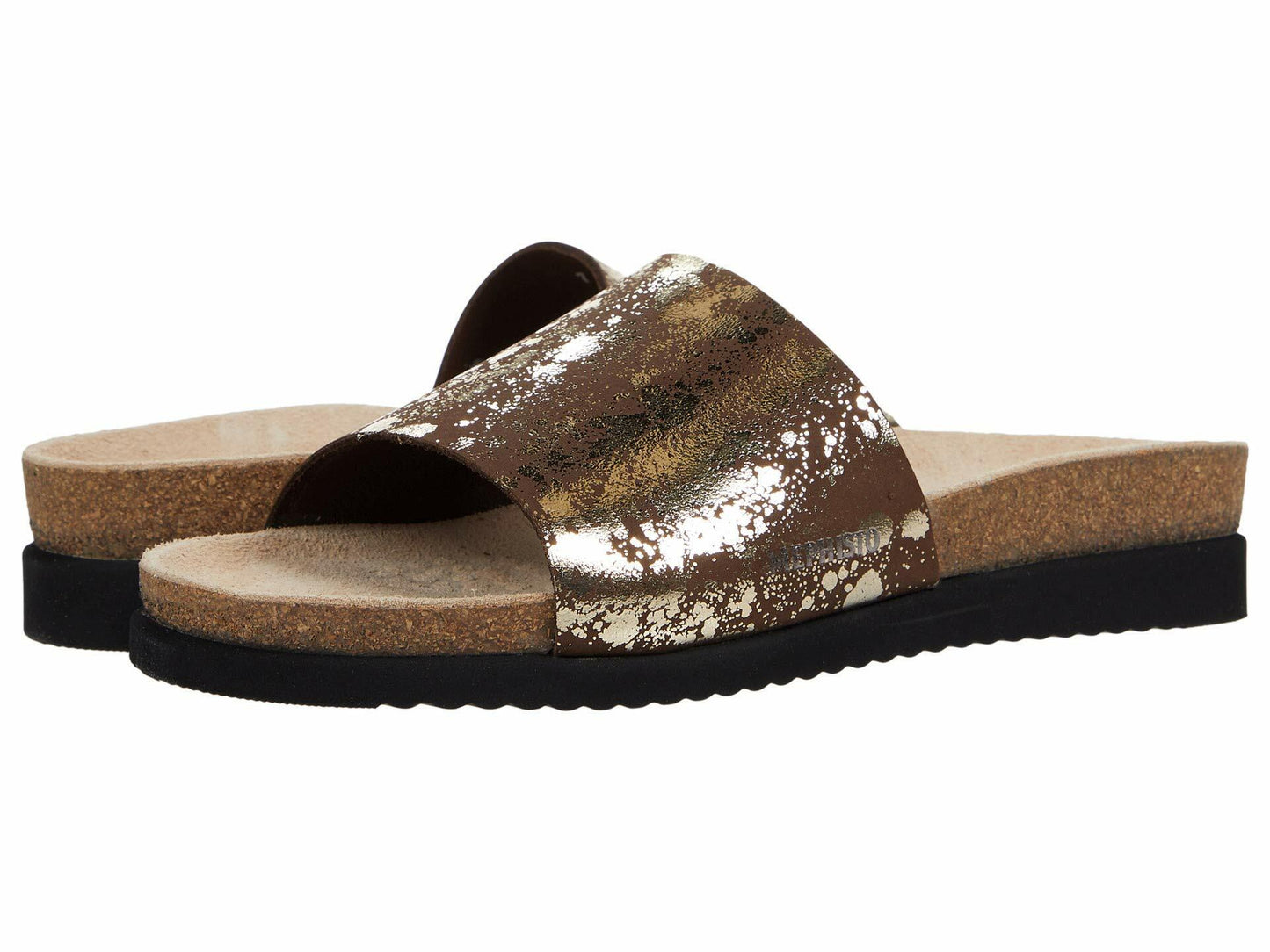 Mephisto Hanik Dark Brown Paint 38 (US Women's 8) B (M)