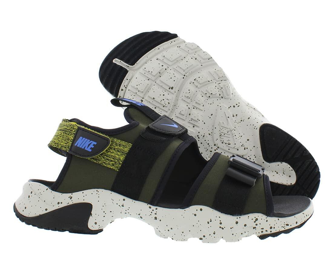 Nike Canyon Mens Side Sandal Cw9704-301 Size 6