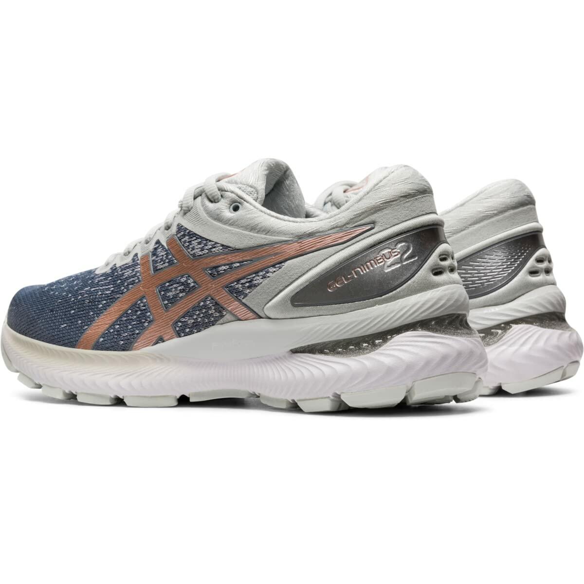 ASICS Gel-Nimbus® 22 Sheet Rock/Rose Gold 6.5