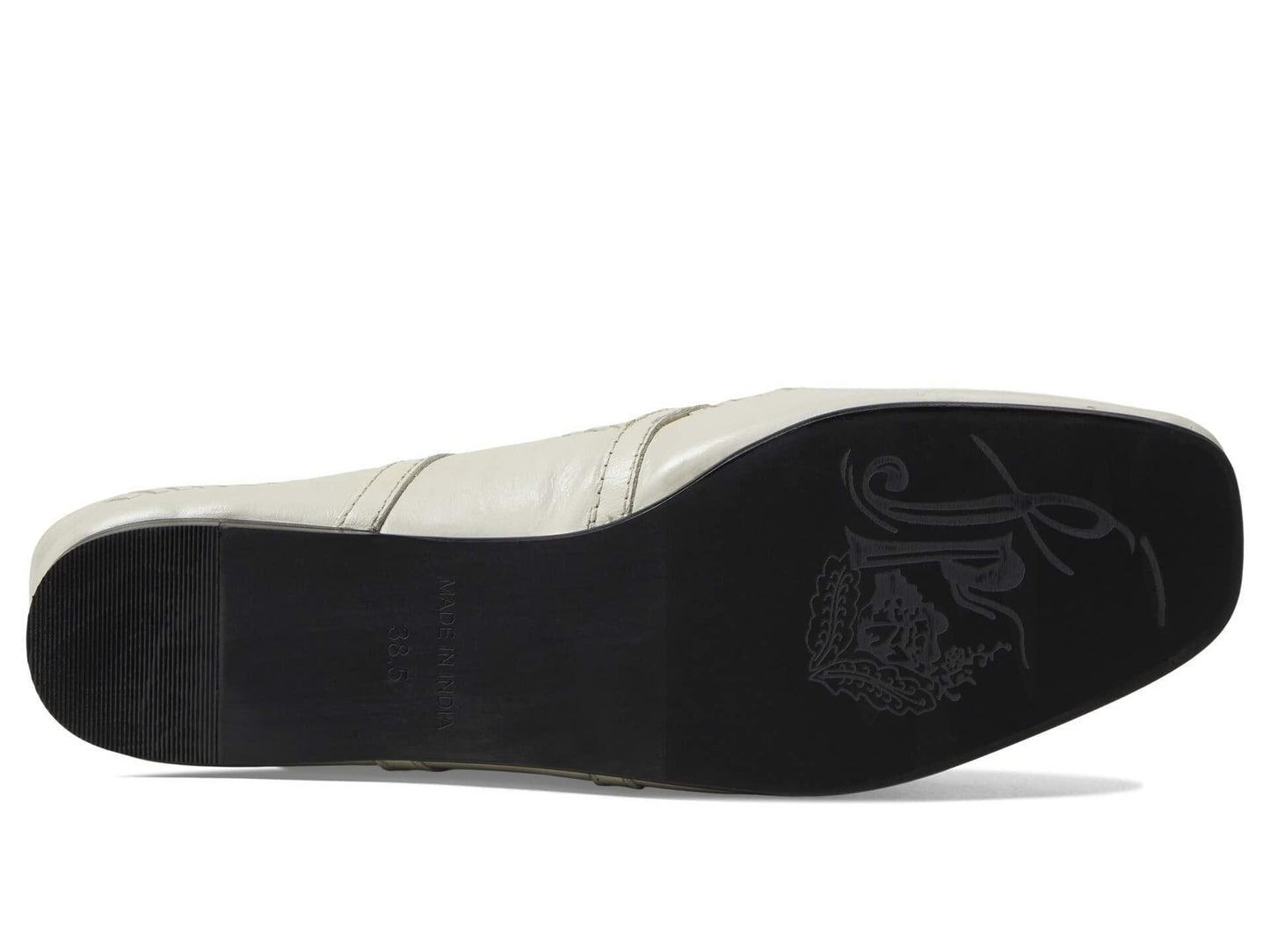 Free People Diana Double Strap Flat Bone EU 40 (US Women's 10) M