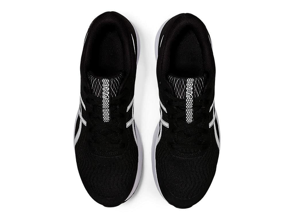 ASICS Men's Patriot 12 Running Shoes, 13, Black/White
