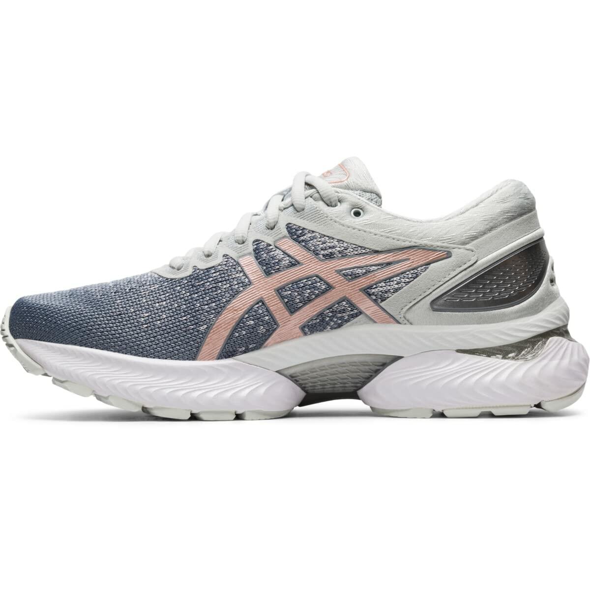 ASICS Gel-Nimbus® 22 Sheet Rock/Rose Gold 6.5