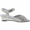 David Tate Admire Silver Lizard Print 8 W (D)