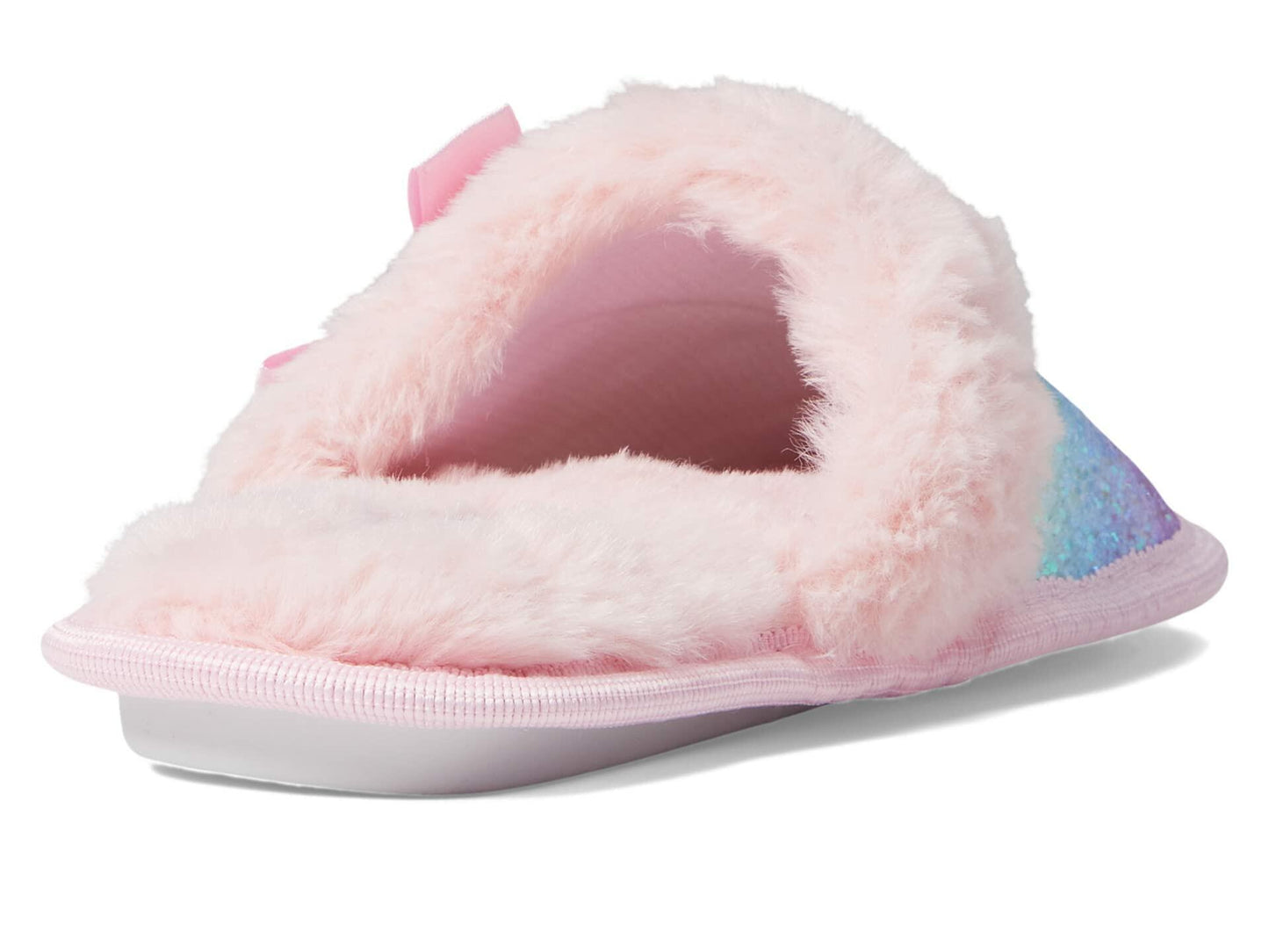 Badgley Mischka Girl's Ivy Slipper (Little Kid/Big Kid) Pastel Multi 1 Little Kid M
