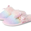 Badgley Mischka Girl's Ivy Slipper (Little Kid/Big Kid) Pastel Multi 1 Little Kid M