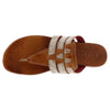 Bed Stu Women's Yoli Flat Sandal, Pecan Rustic Nectar Lux, Size 6.5 (US)