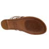 Bed Stu Women's Yoli Flat Sandal, Pecan Rustic Nectar Lux, Size 6.5 (US)