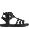 Geox Girl's Karly Sandal 66 (Little Kid/Big Kid) Black 30 (US 12 Little Kid) M