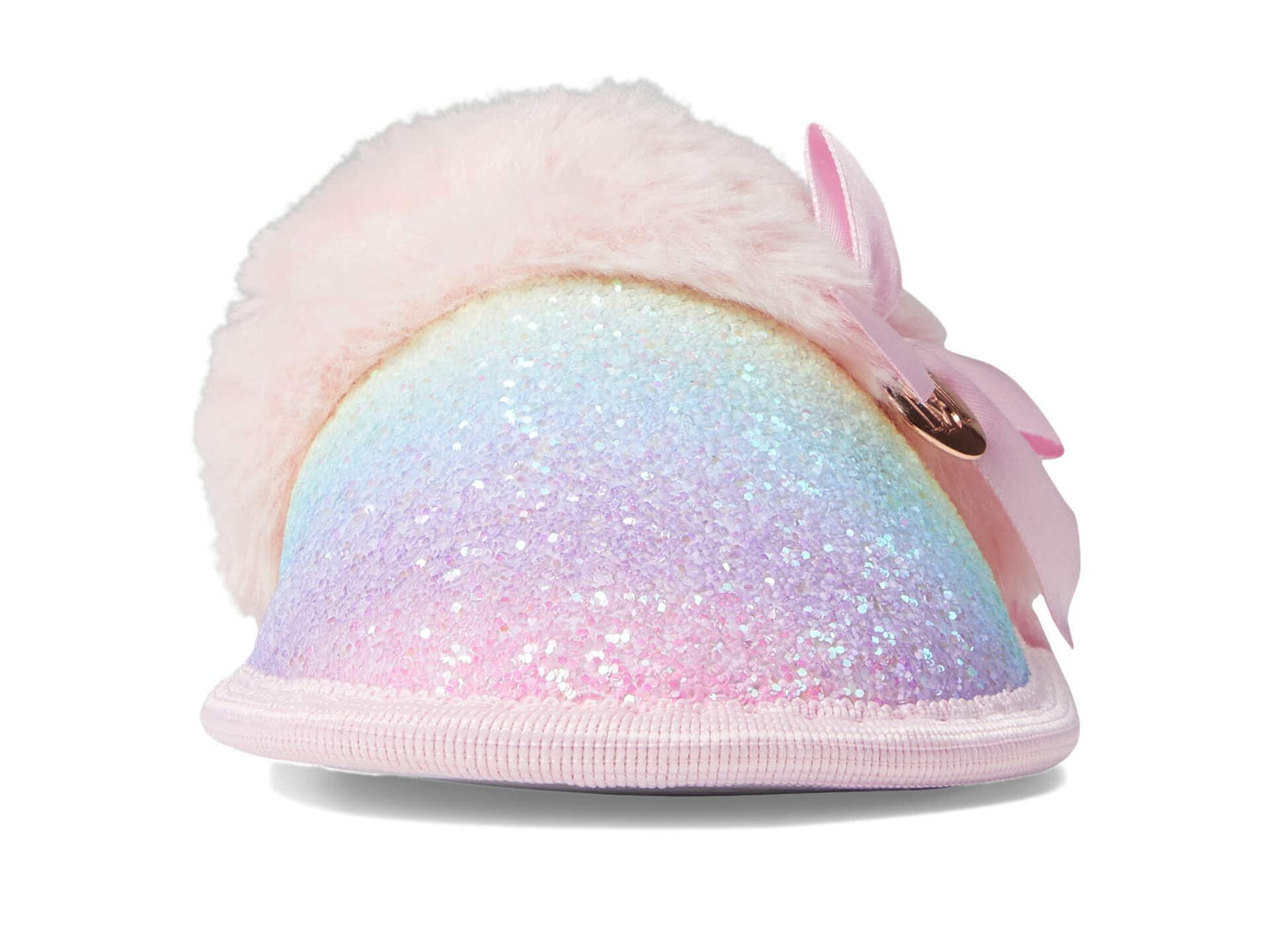 Badgley Mischka Girl's Ivy Slipper (Little Kid/Big Kid) Pastel Multi 1 Little Kid M