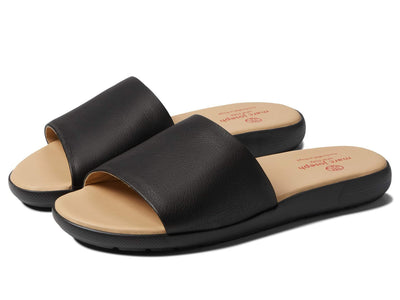 Marc Joseph New York Emery Ave Flats for Women – Leather Upper, Lining, and Insole – Slip-on Style Black Soft Napa 8.5 M