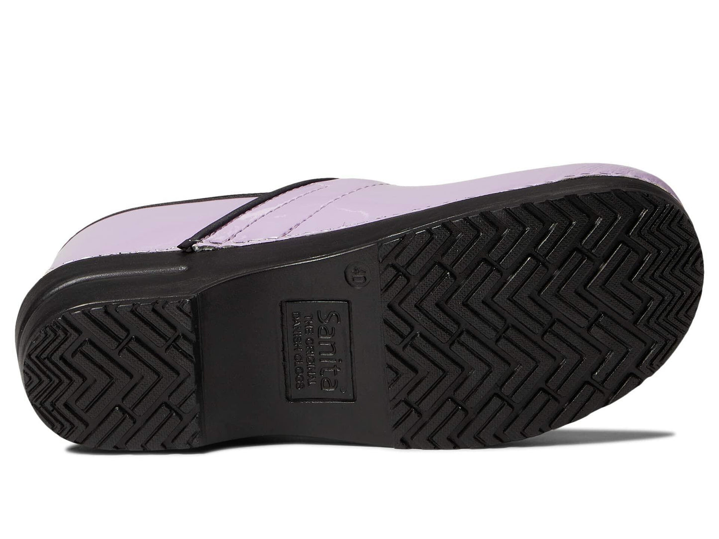 Sanita Pro Patent Professional Clogs for Women - Arch Support, Durable, Closed-Back, APMA-Approved Slip-On Shoes - Lilac, Womens 9.5-10