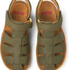 Camper, Bicho, Kids - Closed Sandal, Medium Green, 8