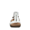 BEARPAW Women's Layla Wide White Metallic Size 8 | Women's Sandal | Women's Shoe | Comfortable & Lightweight