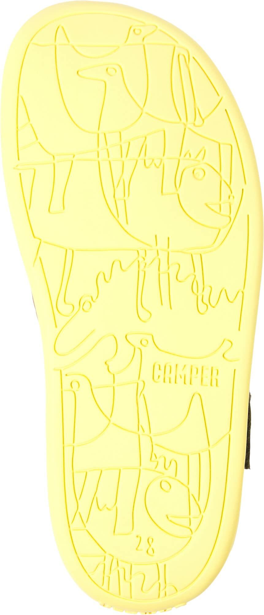 Camper, Bicho, Kids - Closed Sandal, Medium Green, 8