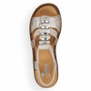 Rieker 62850 Regina 50 Rose/Metallic EU 38 (US Women's 7-7.5) M