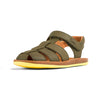 Camper, Bicho, Kids - Closed Sandal, Medium Green, 8
