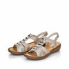 Rieker 62850 Regina 50 Rose/Metallic EU 38 (US Women's 7-7.5) M
