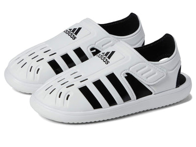 adidas Water Sandal (Infant/Toddler) White/Black/White 1 7 Toddler M