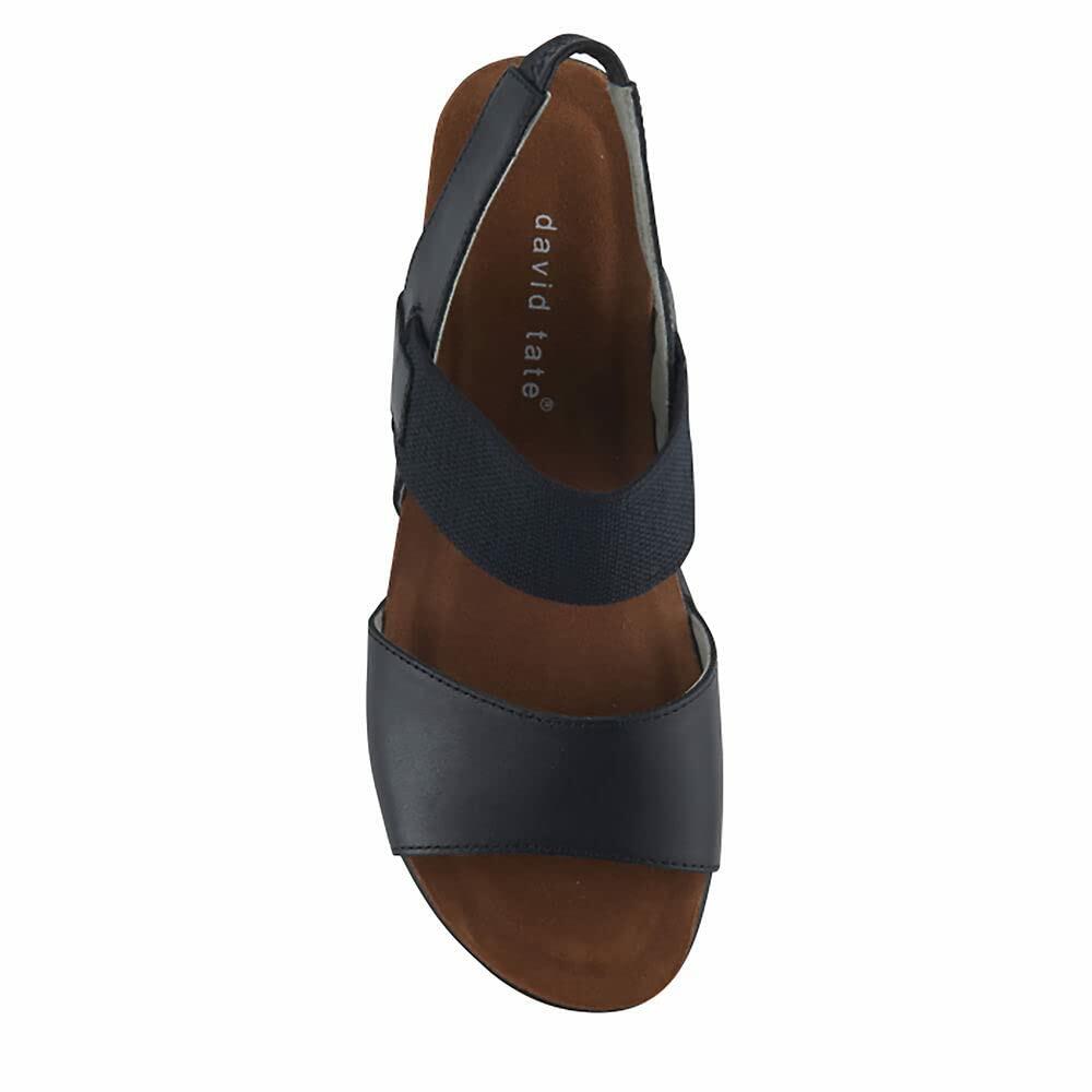 David Tate Flame Women's Sandal 8.5 C/D US Black