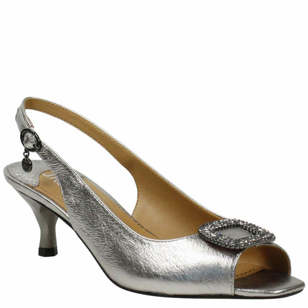 J. Renee Madeleina Taupe Metallic 10 M (B)