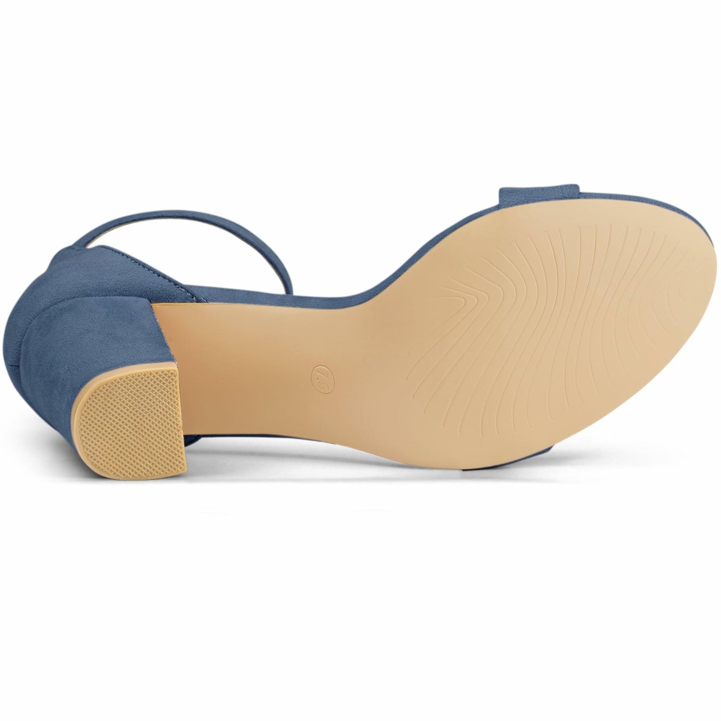 Allegra K Women's Ankle Strap, Mist Blue, 9.5