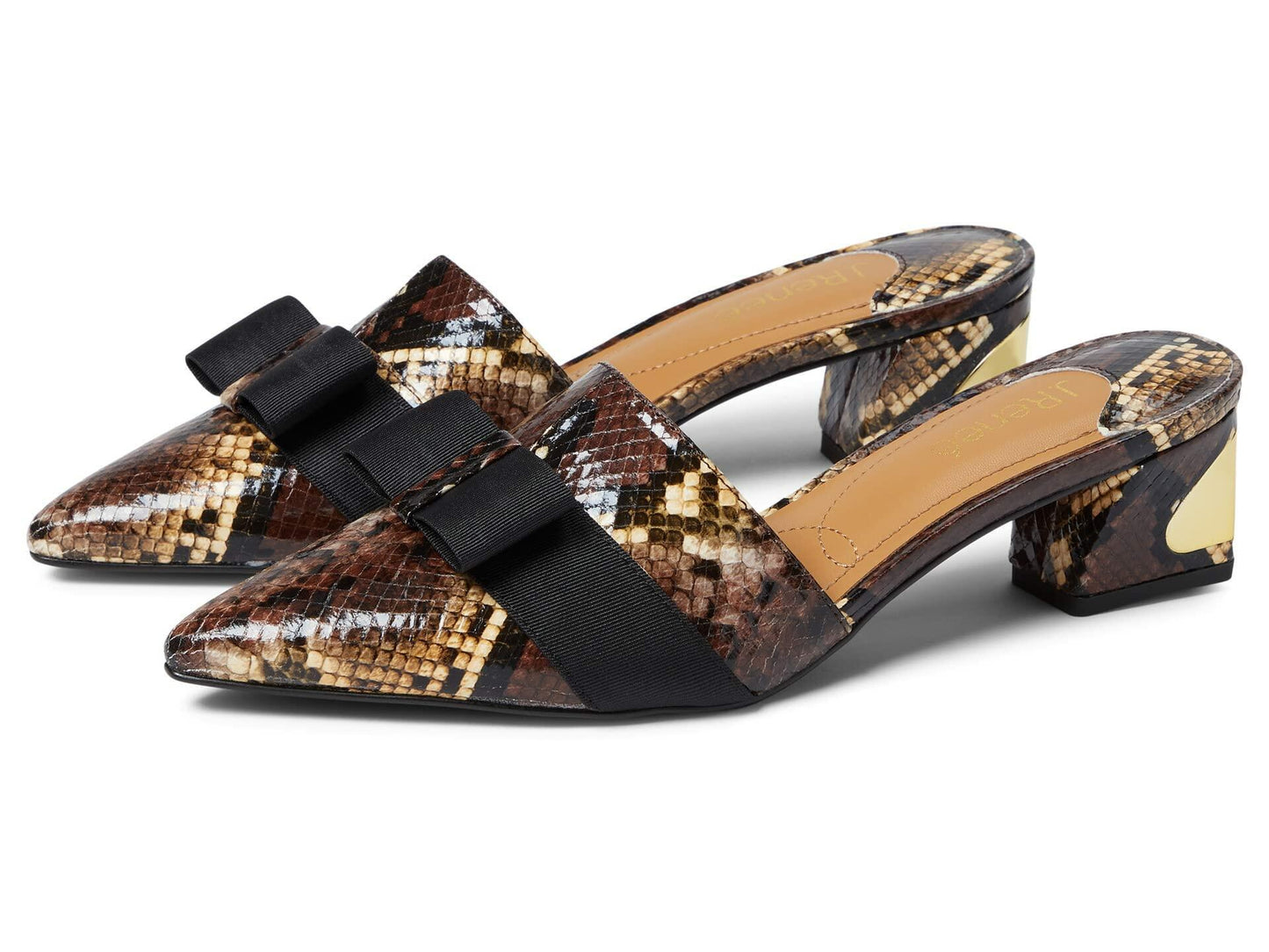 J. Reneé Raziella Women's Slip On 12 C/D US Brown-Black