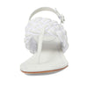 Bernardo Johanna White Antique Calf 8.5 M