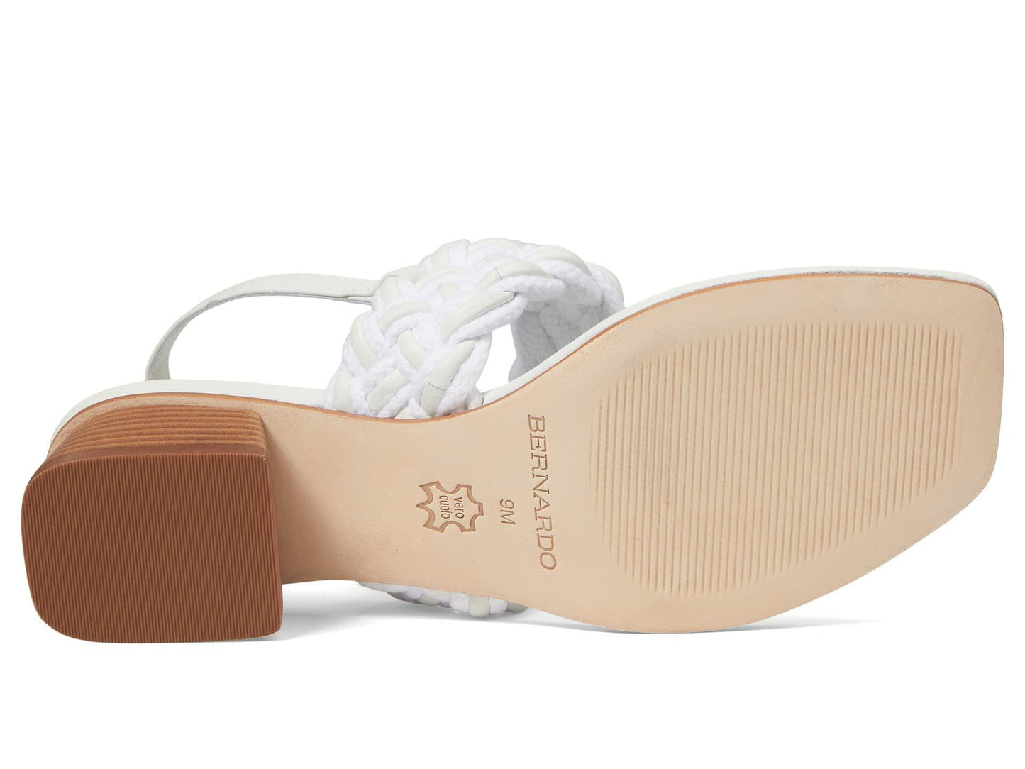 Bernardo Johanna White Antique Calf 8.5 M