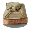 Bernardo Jolie Champagne Metallic Suede 6.5 M