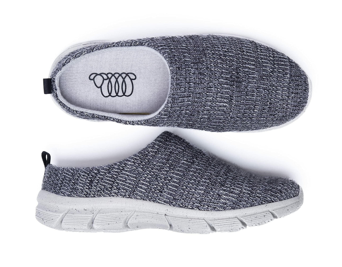 Woolloomooloo Shoe Mudgee Unisex - Merino Wool Footwear - Slip On - Slipper - Clog - Mule - Indoor/Outdoor - Comfort and Support - Moisture Wicking - Black, Women's 5.5-6 M US