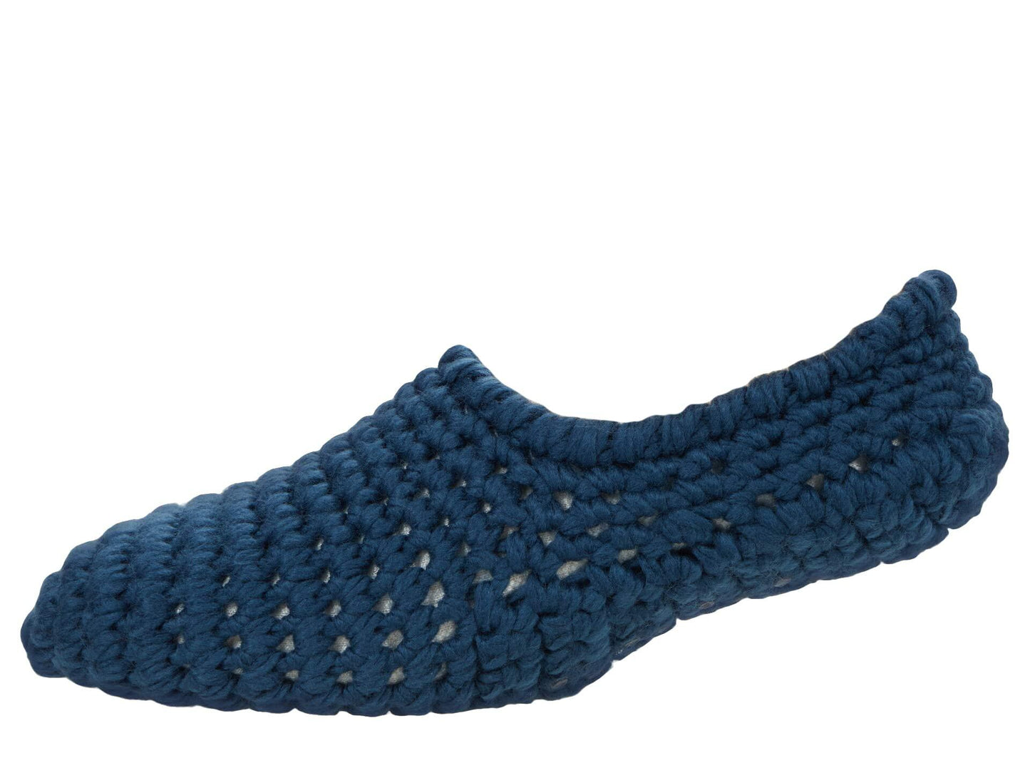 Eberjey The Ankle Slipper Sock Indigo Blue One Size