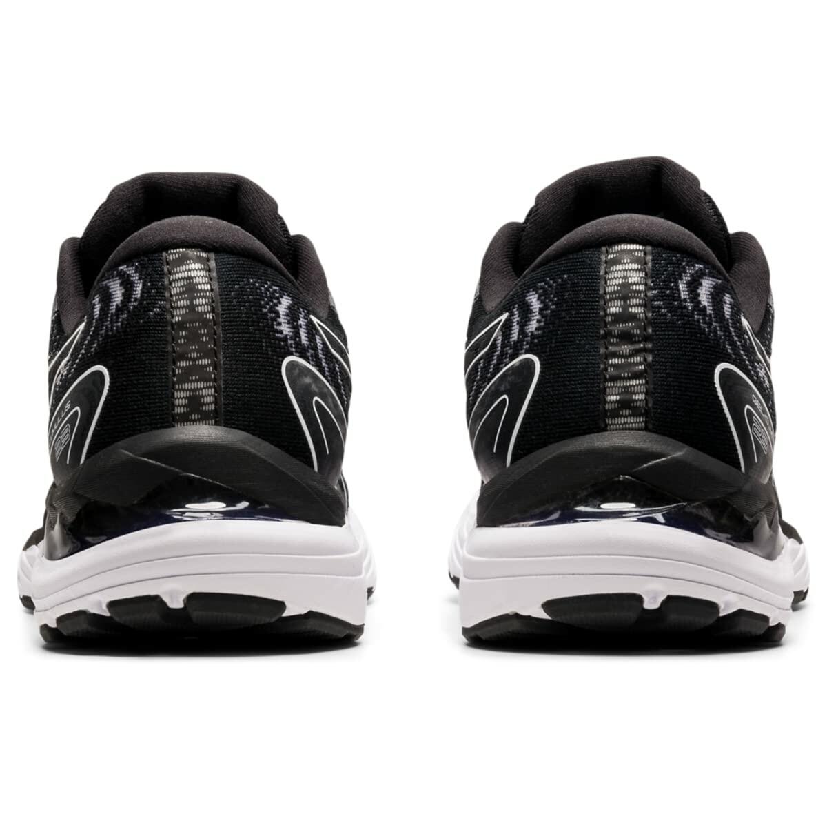 ASICS Womens Gel-Cumulus 23 Running Shoes, 5.5, Black/White