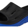 Hoka Unisex Ora Recovery Slide 17 Black/Ultramarine Men's 5, Womens 7