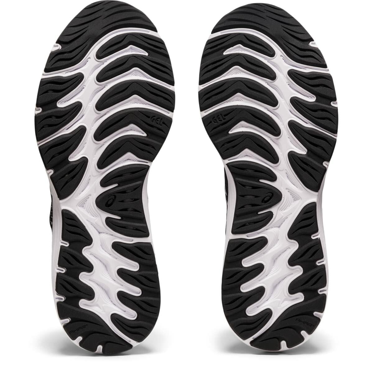 ASICS Womens Gel-Cumulus 23 Running Shoes, 5.5, Black/White