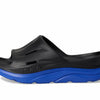 Hoka Unisex Ora Recovery Slide 17 Black/Ultramarine Men's 5, Womens 7