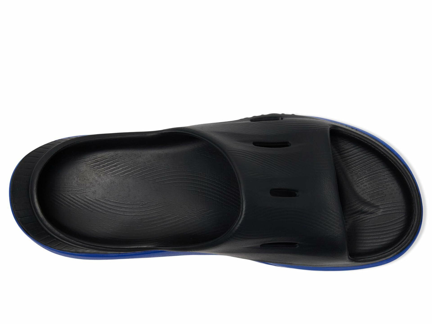 Hoka Unisex Ora Recovery Slide 17 Black/Ultramarine Men's 5, Womens 7