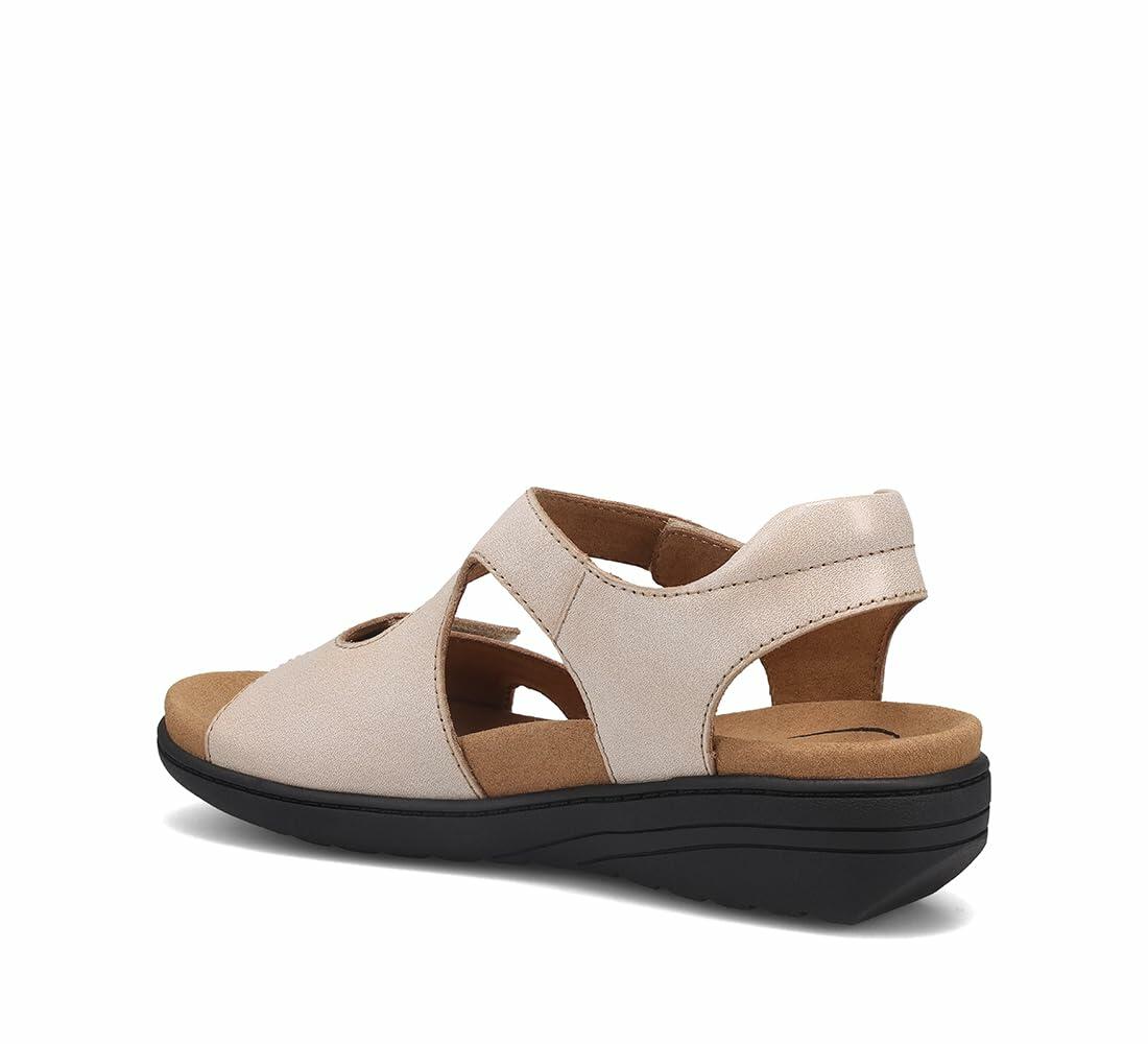Taos Footwear Women's Serene Oyster Sandal 6 (M) US