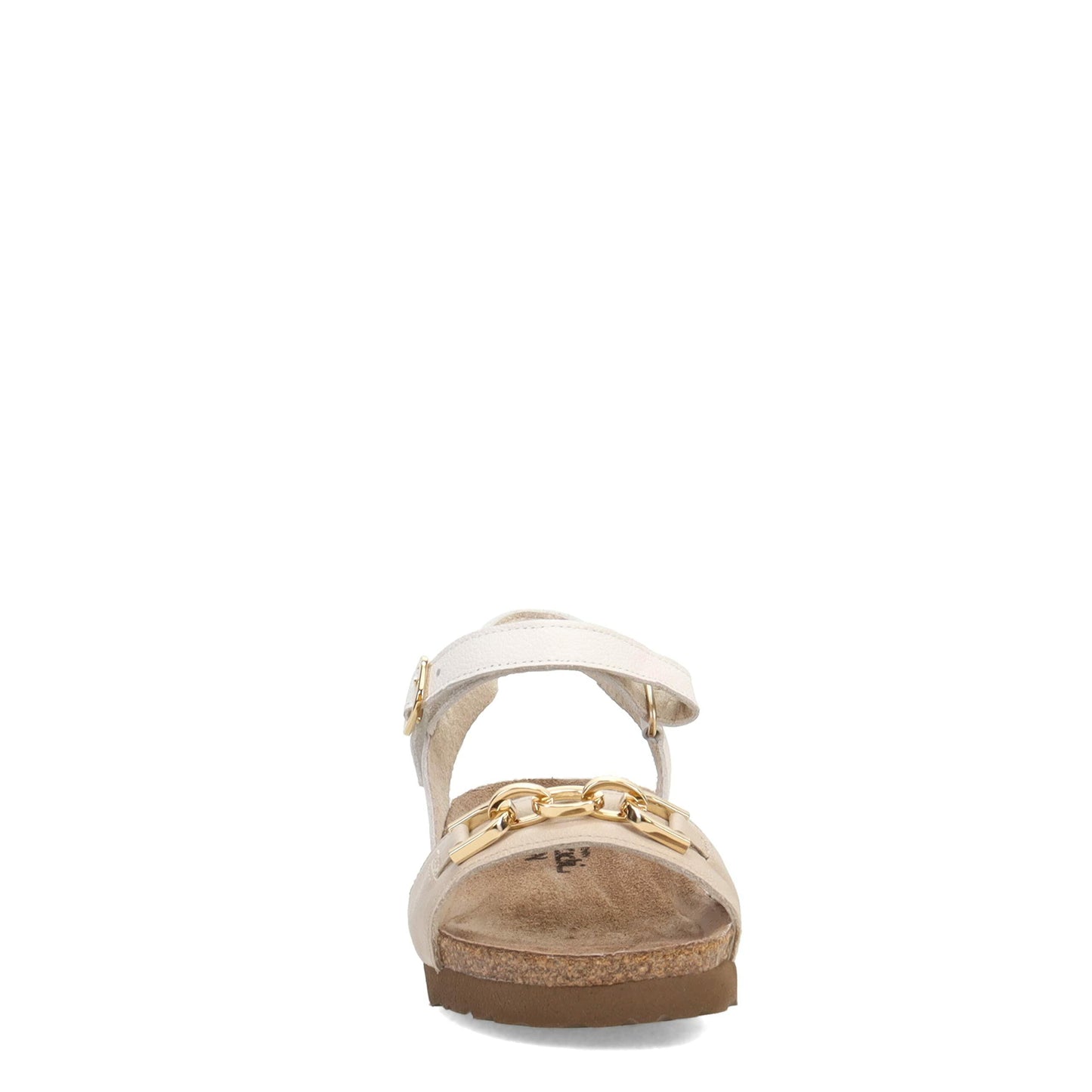 NAOT Footwear Women's Aubrey Sandal Soft Ivory Lthr/Soft White Lthr 4-4.5 M US