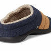 L.L.Bean Women's Daybreak Scuffs Motif Slipper, Classic Navy/S'More Camping, 8