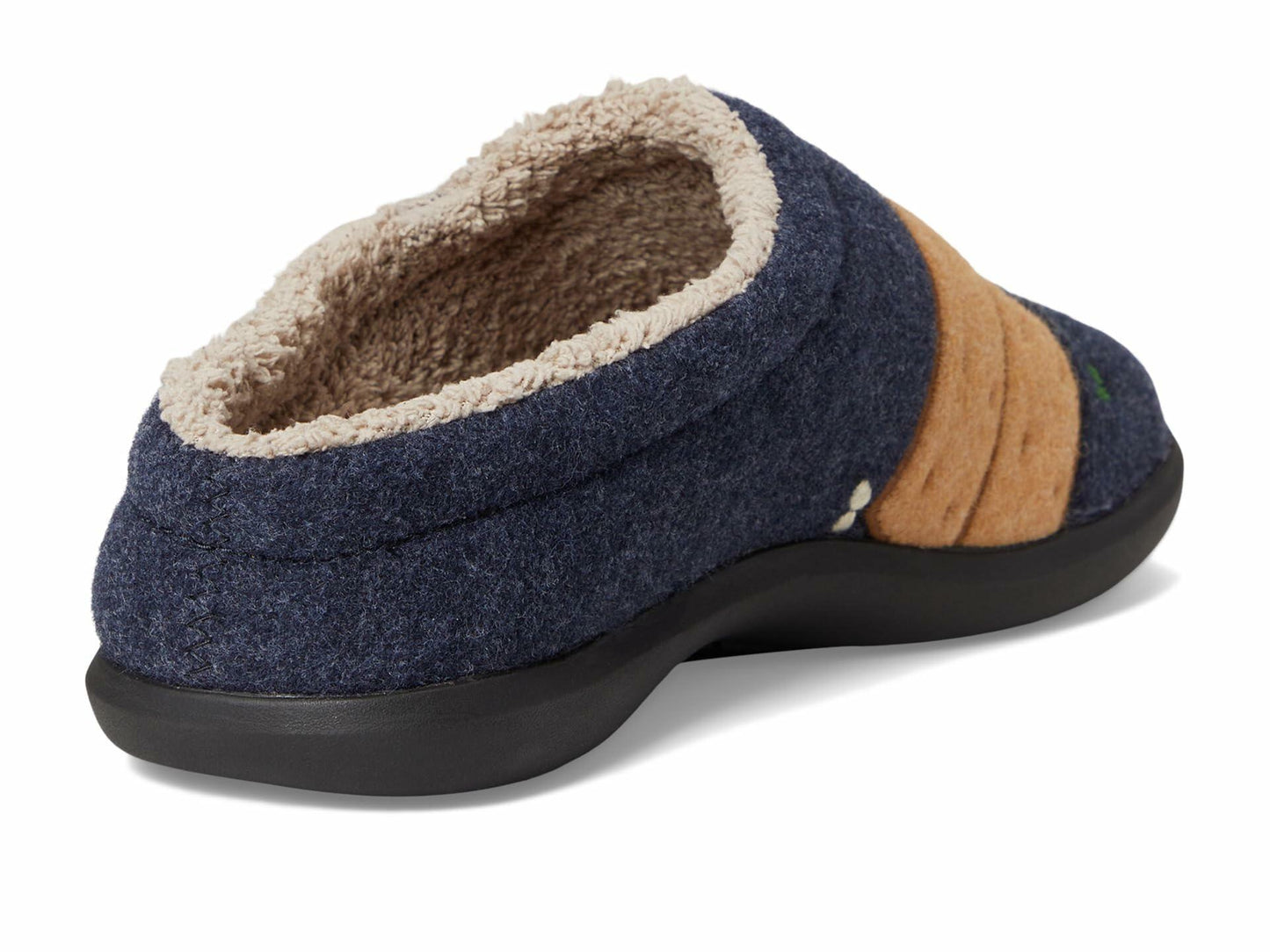 L.L.Bean Women's Daybreak Scuffs Motif Slipper, Classic Navy/S'More Camping, 8