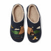 L.L.Bean Women's Daybreak Scuffs Motif Slipper, Classic Navy/S'More Camping, 8