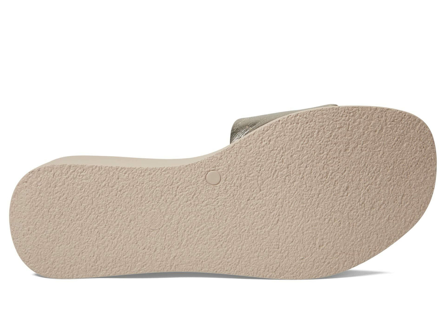 Seychelles Coney Island Light Gold Metallic Leather 8 M