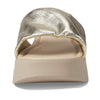 Seychelles Coney Island Light Gold Metallic Leather 8 M