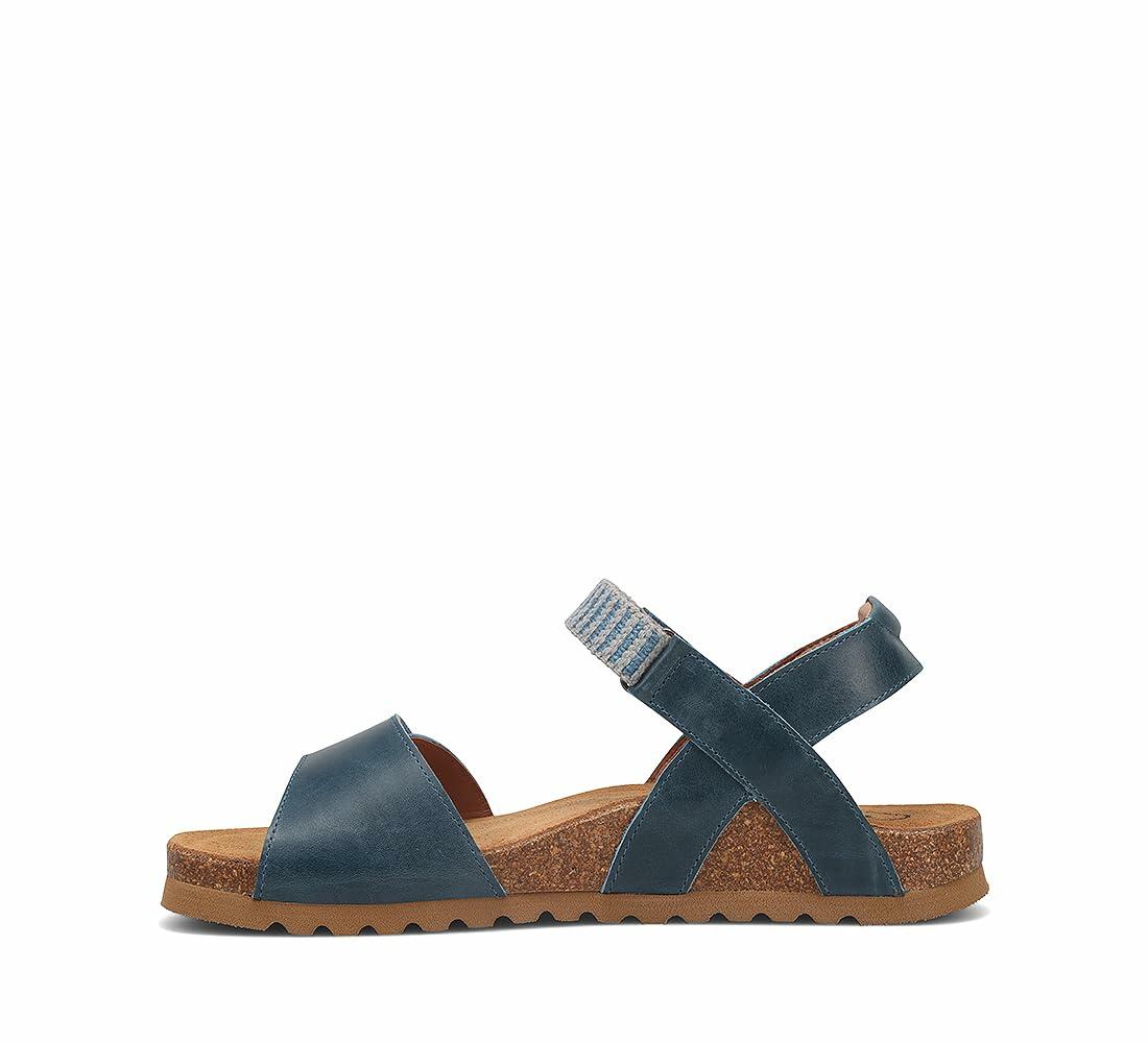 Taos Footwear Women's Symbol Petrol Blue Sandal 8 (M) US