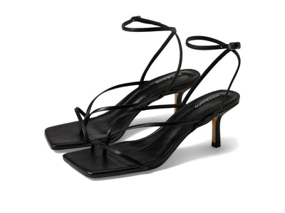 Black Nappa Heels by Tony Bianco