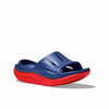 Hoka Ora Recovery Slide 3 Bellwether Blue/Red Alert Men's 4, Women's 6 Medium