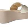 Seychelles Coney Island Light Gold Metallic Leather 8 M