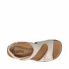 Taos Footwear Women's Serene Oyster Sandal 6 (M) US