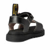 Dr. Martens Kid's Collection Womens Marlowe Hearts (Little Kid/Big Kid) Black 2 UK (US 3 Little Kid) M