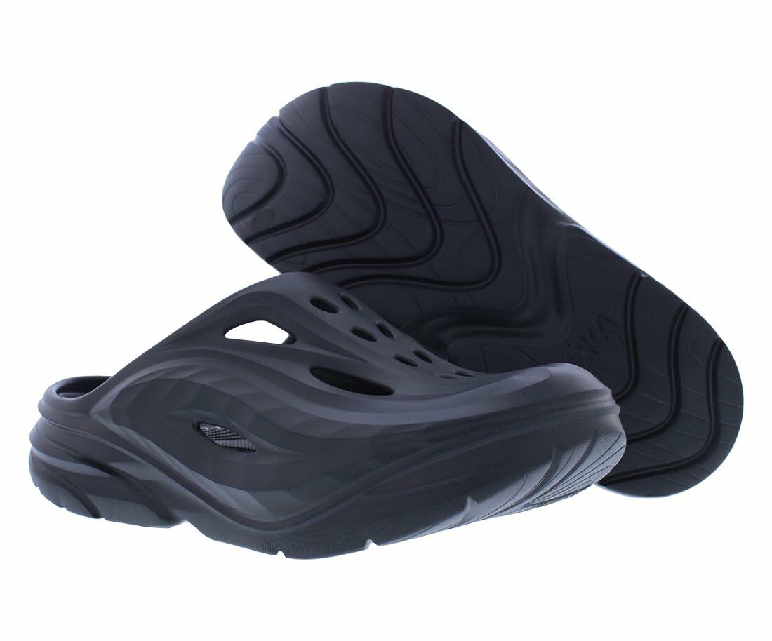 Hoka Unisex Ora Recovery Mule Black/Black Men's 11, Women's 13 Medium